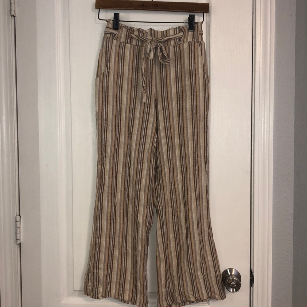 striped pants